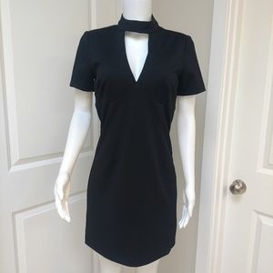 Trina Turk Camari Choker Collar Sheath Dress